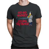 Go Go Social Distance - Mens Premium T-Shirts RIPT Apparel Small / Heavy Metal