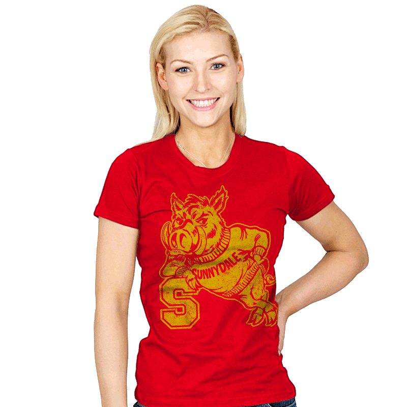 Go Hogs - Womens T-Shirts RIPT Apparel