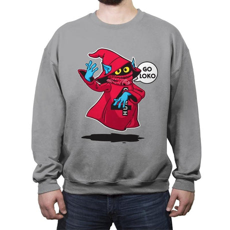 Go Loko Go Oko - Crew Neck Sweatshirt Crew Neck Sweatshirt RIPT Apparel