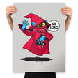 Go Loko Go Oko - Prints Posters RIPT Apparel 18x24 / Silver