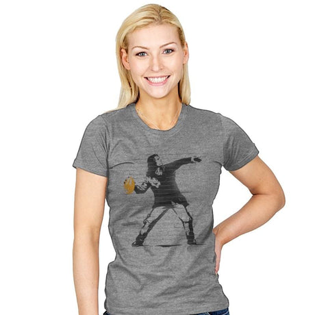 Go Long Mark! - Womens T-Shirts RIPT Apparel Small / Heather