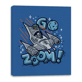 Go Zoom! - Canvas Wraps Canvas Wraps RIPT Apparel 16x20 / Royal