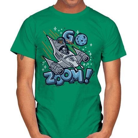 Go Zoom! - Mens T-Shirts RIPT Apparel Small / Kelly