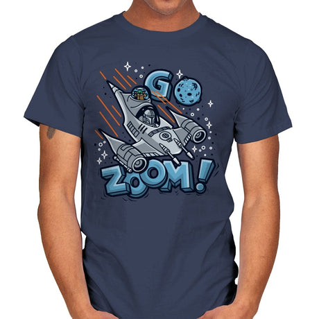 Go Zoom! - Mens T-Shirts RIPT Apparel Small / Navy