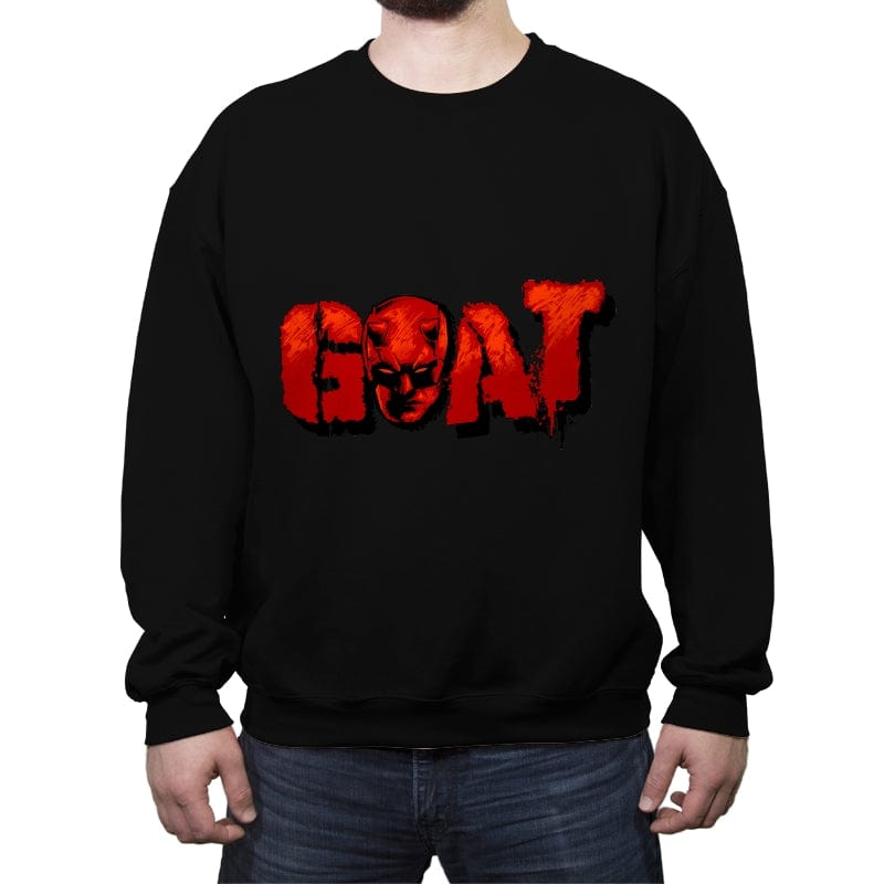 Goat  - Crew Neck Sweatshirt Crew Neck Sweatshirt RIPT Apparel Small / Black