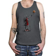 Goat with a Ball - Tanktop Tanktop RIPT Apparel X-Small / Asphalt
