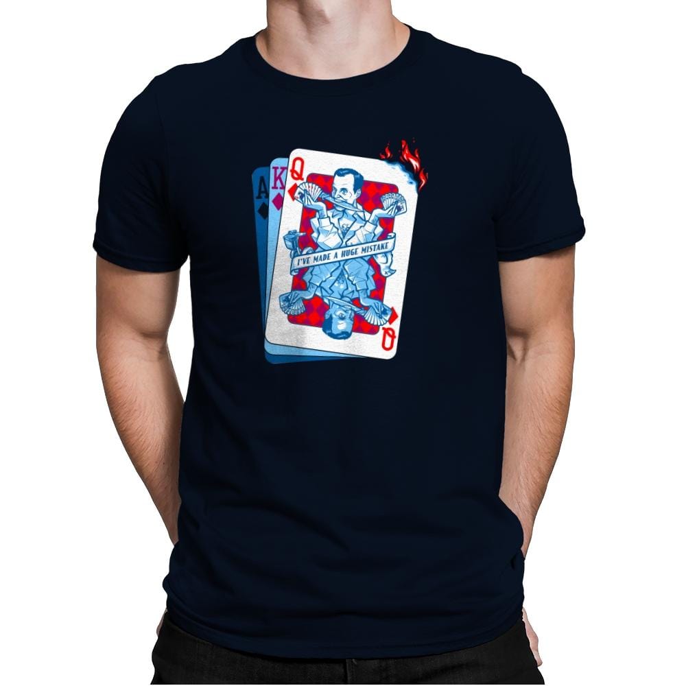 Gob of Diamonds Exclusive - Mens Premium T-Shirts RIPT Apparel Small / Midnight Navy