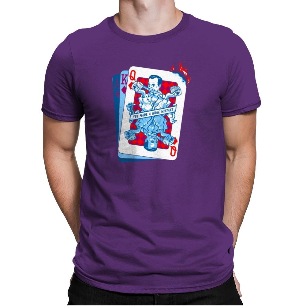Gob of Diamonds Exclusive - Mens Premium T-Shirts RIPT Apparel Small / Purple Rush