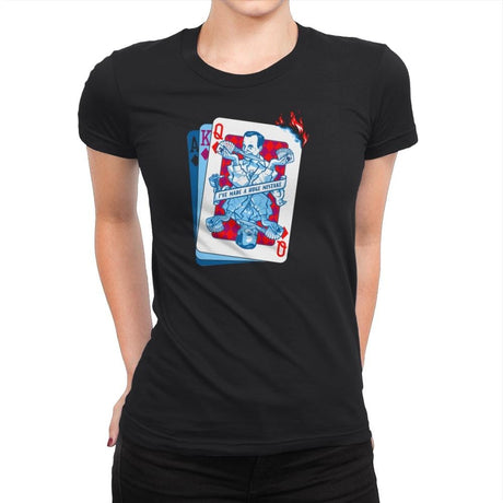 Gob of Diamonds Exclusive - Womens Premium T-Shirts RIPT Apparel Small / Black