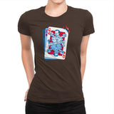 Gob of Diamonds Exclusive - Womens Premium T-Shirts RIPT Apparel Small / Dark Chocolate