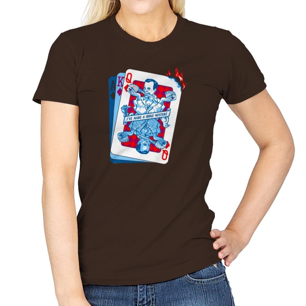 Gob of Diamonds Exclusive - Womens T-Shirts RIPT Apparel Small / Dark Chocolate