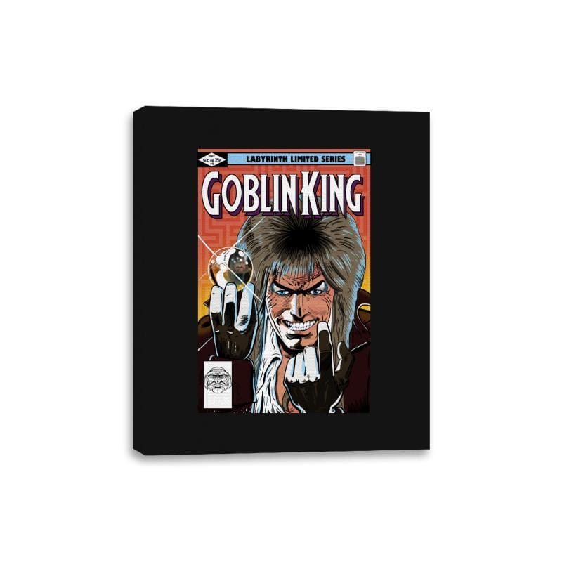 Goblin King - Canvas Wraps Canvas Wraps RIPT Apparel 8x10 / Black