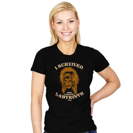 Goblin King Survivor - Womens T-Shirts RIPT Apparel