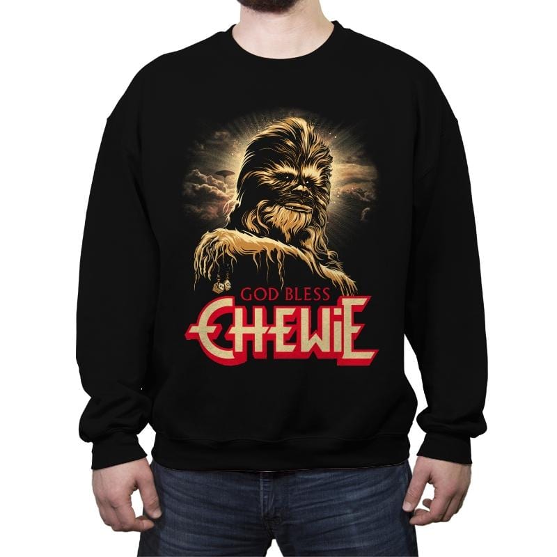 God Bless - Crew Neck Sweatshirt Crew Neck Sweatshirt RIPT Apparel