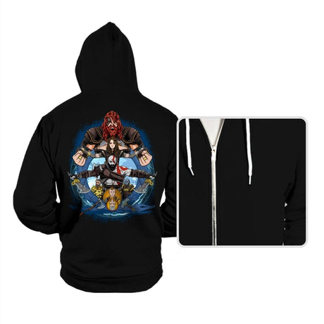 God of War Ragnarok - Hoodies Hoodies RIPT Apparel Small / Black