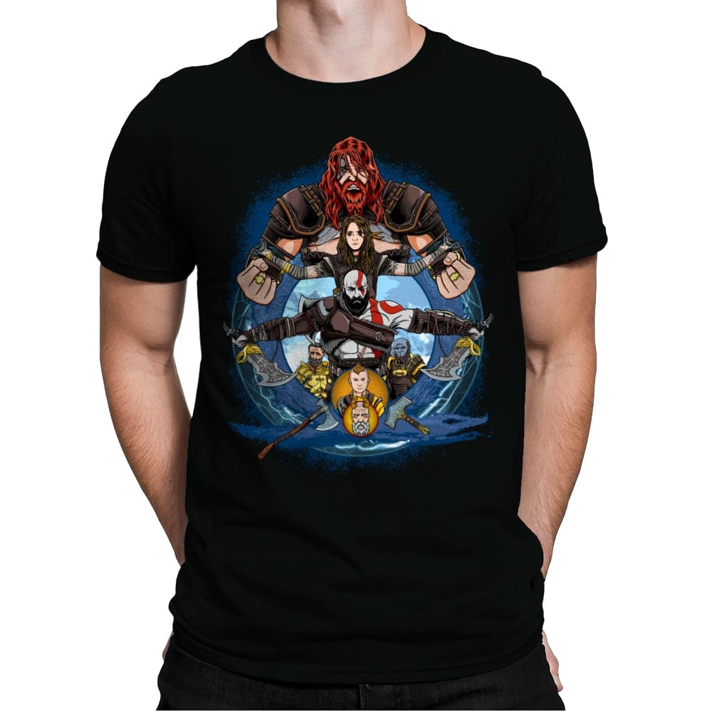 God of War Ragnarok - Mens Premium T-Shirts RIPT Apparel Small / Black