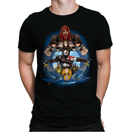 God of War Ragnarok - Mens Premium T-Shirts RIPT Apparel Small / Black