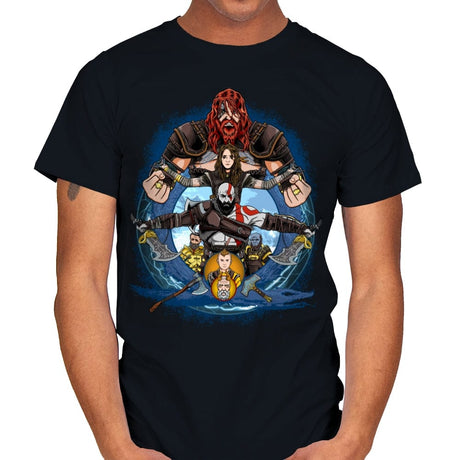 God of War Ragnarok - Mens T-Shirts RIPT Apparel Small / Black