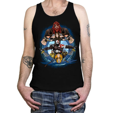 God of War Ragnarok - Tanktop Tanktop RIPT Apparel X-Small / Black