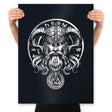 God of Watchfulness and Loyalty - Prints Posters RIPT Apparel 18x24 / Black