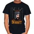 God, Please, NI! - Mens T-Shirts RIPT Apparel Small / Black