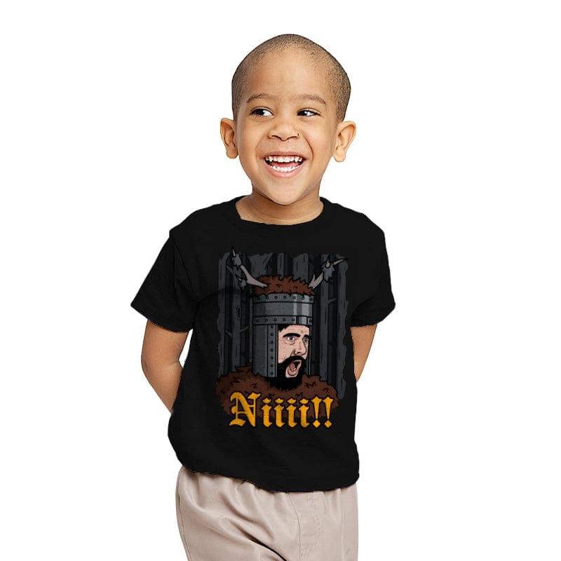 God, Please, NI! - Youth T-Shirts RIPT Apparel X-small / Black