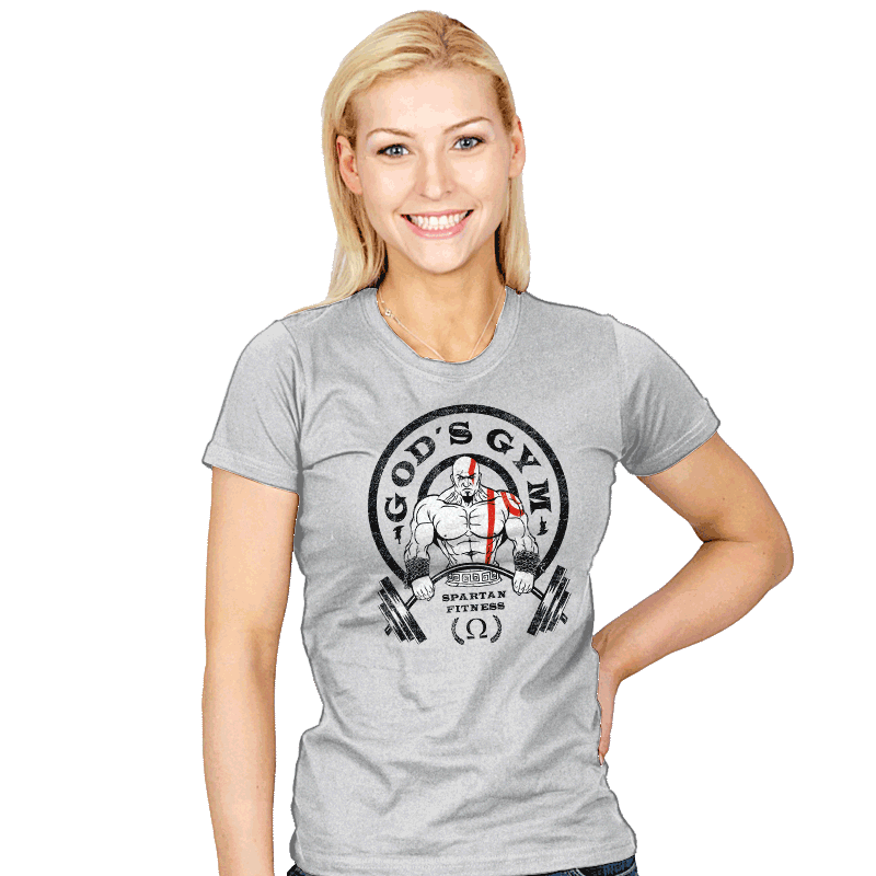 God's Gym - Womens T-Shirts RIPT Apparel