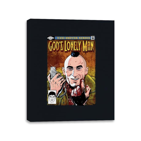 God´s Lonely Man - Canvas Wraps Canvas Wraps RIPT Apparel 11x14 / Black