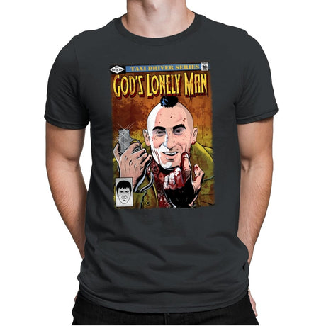 God´s Lonely Man - Mens Premium T-Shirts RIPT Apparel Small / Heavy Metal