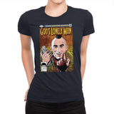 God´s Lonely Man - Womens Premium T-Shirts RIPT Apparel Small / Midnight Navy