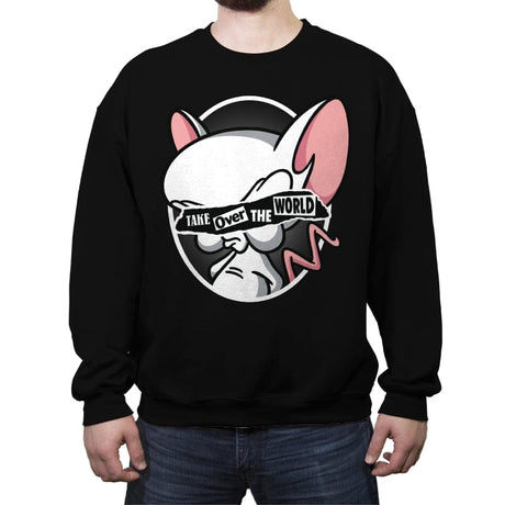 God Save The Brain - Crew Neck Sweatshirt Crew Neck Sweatshirt RIPT Apparel Small / Black