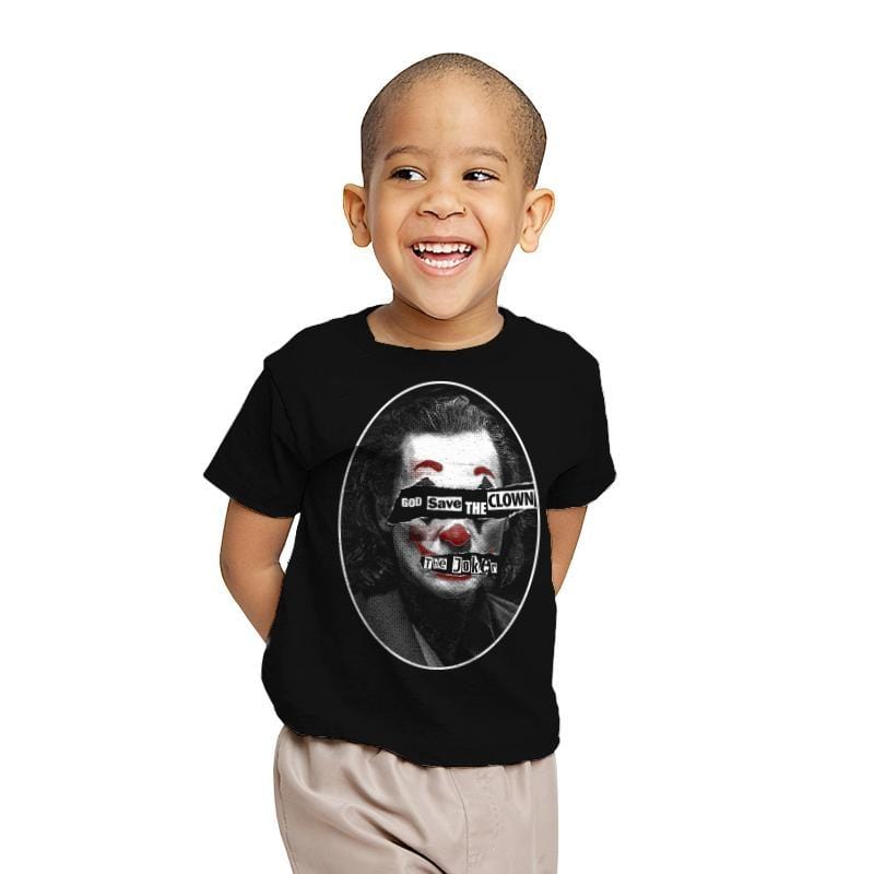 God Save The Clown - Youth T-Shirts RIPT Apparel X-small / Black