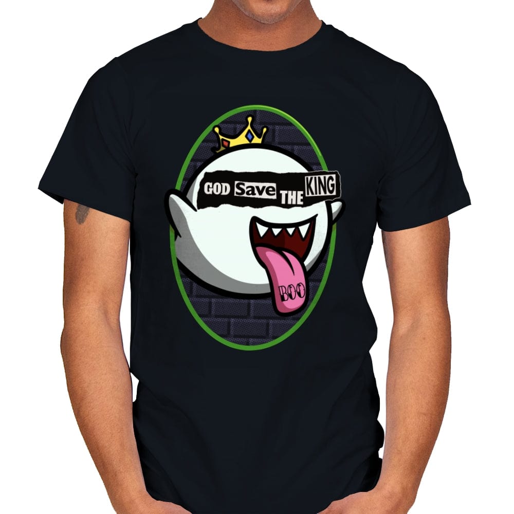 God Save the King - Mens T-Shirts RIPT Apparel Small / Black