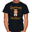 Goddess of Mischief - Mens T-Shirts RIPT Apparel Small / Black