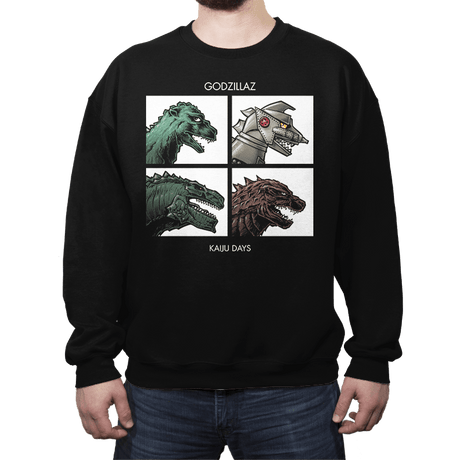 Godzillaz - Kaiju Days Exclusive - Crew Neck Crew Neck RIPT Apparel