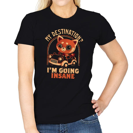 Going Insane - Womens T-Shirts RIPT Apparel Small / Black