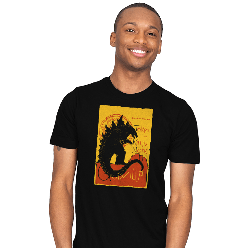 GOJIRA NOIR - Mens T-Shirts RIPT Apparel