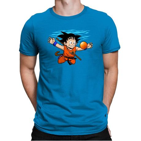 Gokumind - Mens Premium T-Shirts RIPT Apparel Small / Turqouise