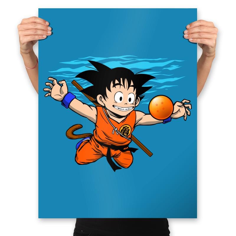 Gokumind - Prints Posters RIPT Apparel 18x24 / Sapphire