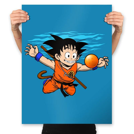 Gokumind - Prints Posters RIPT Apparel 18x24 / Sapphire