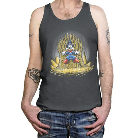 Gold Throne - Tanktop Tanktop RIPT Apparel X-Small / Asphalt