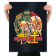 Goldblum Axe - Prints Posters RIPT Apparel 18x24 / Black