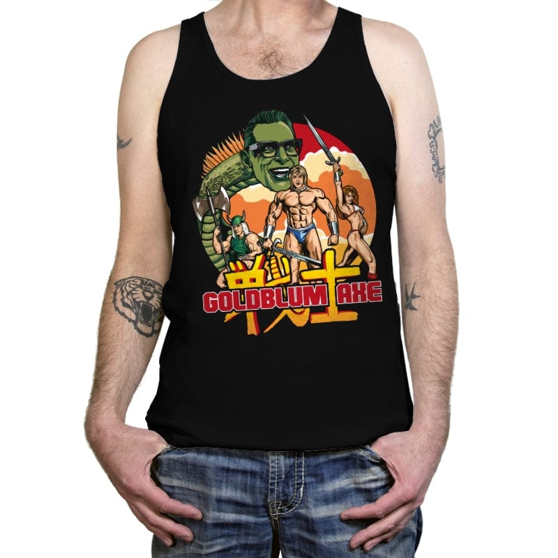 Goldblum Axe - Tanktop Tanktop RIPT Apparel X-Small / Black
