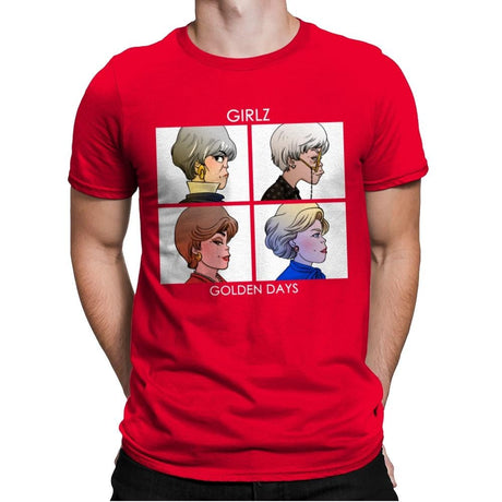 Golden Dayz - Best Seller - Mens Premium T-Shirts RIPT Apparel Small / Red