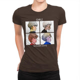 Golden Dayz - Best Seller - Womens Premium T-Shirts RIPT Apparel Small / Dark Chocolate