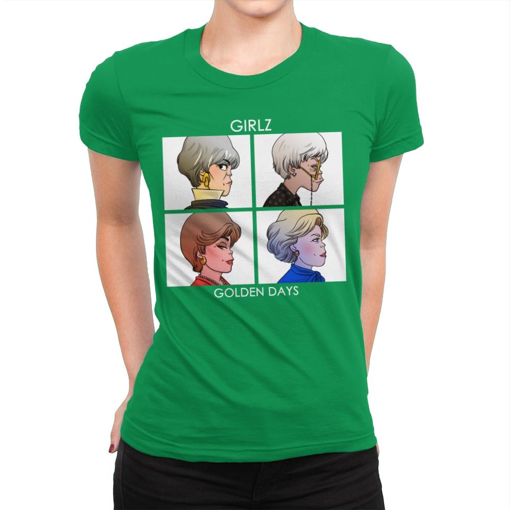 Golden Dayz - Best Seller - Womens Premium T-Shirts RIPT Apparel Small / Kelly Green