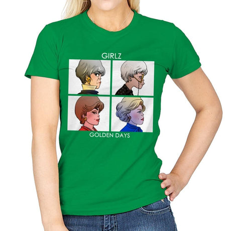 Golden Dayz - Best Seller - Womens T-Shirts RIPT Apparel Small / Irish Green