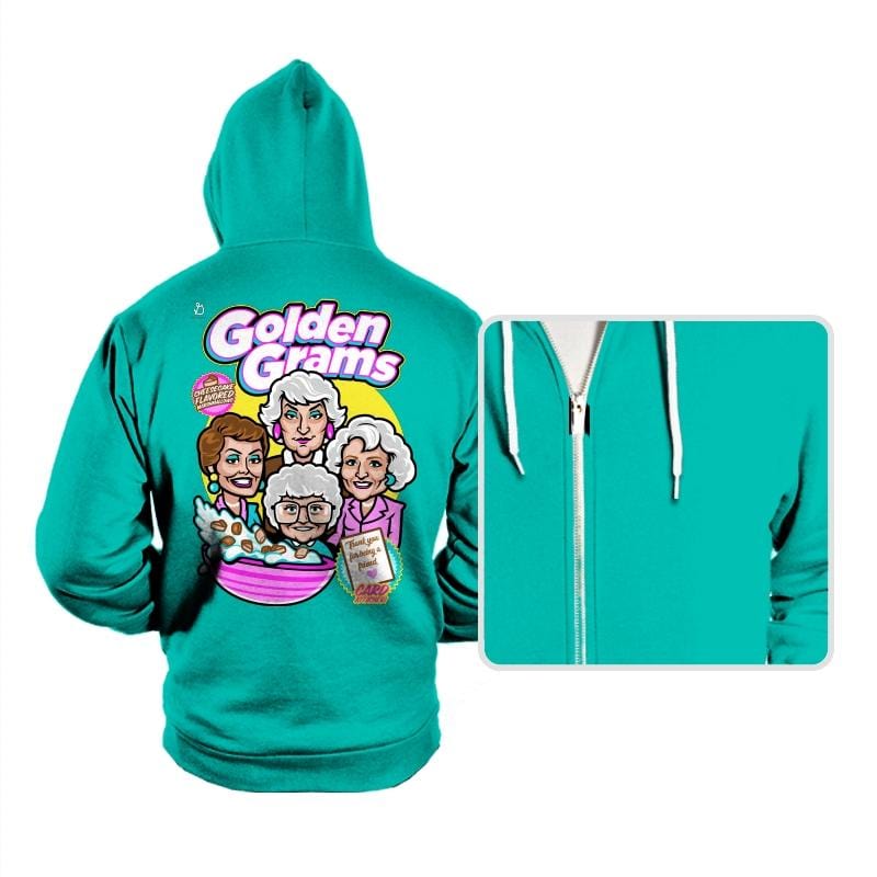 Golden Grams - Hoodies Hoodies RIPT Apparel