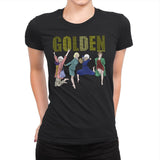 Golden - Womens Premium T-Shirts RIPT Apparel Small / Black