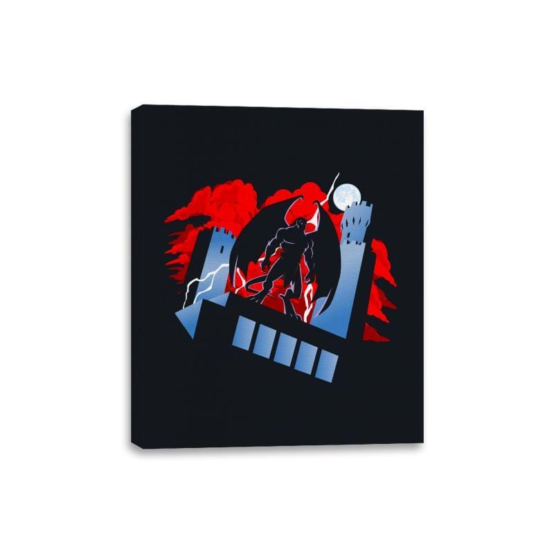 Goliath: The Animated Series - Canvas Wraps Canvas Wraps RIPT Apparel 8x10 / Black